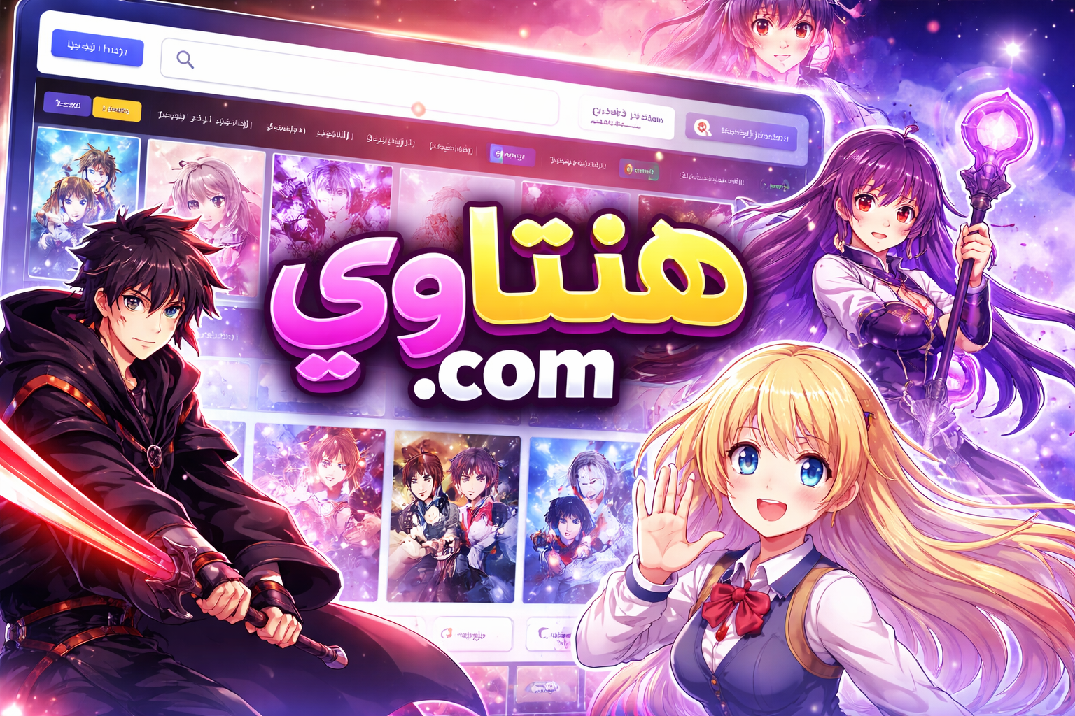 هنتاوي com: The Ultimate Arabic Anime & Entertainment Platform